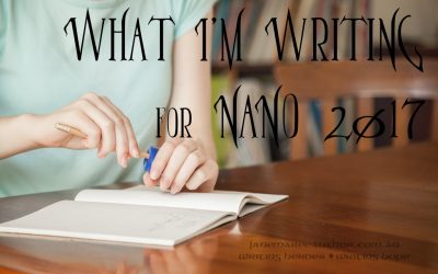 What I’m Writing for NaNoWriMo 2017