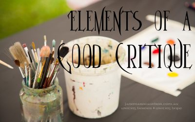 Elements of a Good Critique