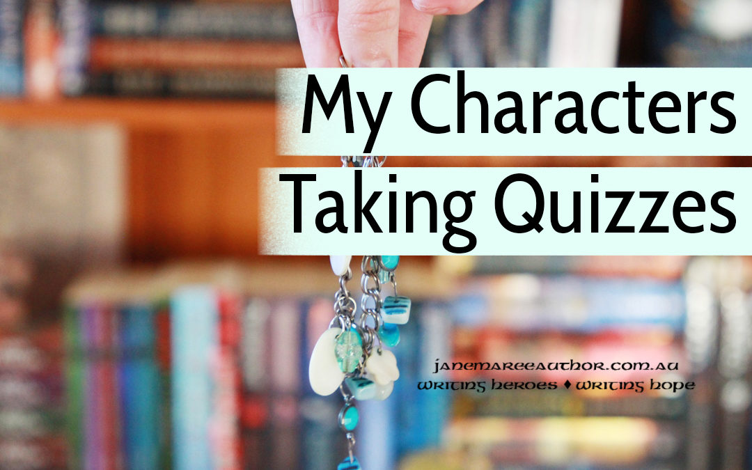 My Characters Take “What Character Am I?” Quizzes!